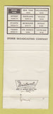 Matchbook Cover - WGBS Radio Miami FL WEAR 30 Strike