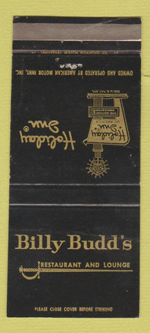 Matchbook Cover - Billy Budd's Holiday Inn Roanoke VA WEAR 30 Strike