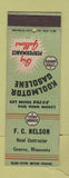 Matchbook Cover - Cities oil gas Geneva MN