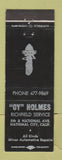 Matchbook Cover - Richfield oil gas National City CA