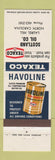 Matchbook Cover - Texaco oil gas Scotland Laurel Hill NC