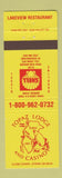 Matchbook Cover - Shell oil gas Topaz Lodge Casino NV