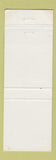 Matchbook Cover - Shell oil gas McCarthy's Clearwater FL