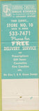 Matchbook Cover - Providence Memorial Hospital El Paso TX