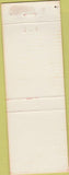 Matchbook Cover - Taconic Lumber Hardware Williamstown MA pink