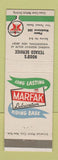 Matchbook Cover - Texaco oil gas Woodstown NJ