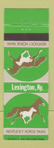 Matchbook Cover - Kentucky Horse Park Racing Lexington KY