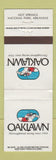 Matchbook Cover - Oaklawn Horse Racing Hot Springs National Park AR