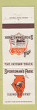 Matchbook Cover - Sportsman's Park Chicago IL Horse Racing
