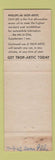 Matchbook Cover - Phillips 66 oil gas Farlow's Fort Walton Beach FL