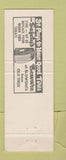 Matchbook Cover - Frank's Sunoco oil gas Reading PA