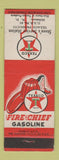 Matchbook Cover - Steen's Texaco oil gas Hillsboro ND