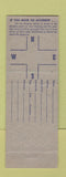 Matchbook Cover - Gradley Genung Texaco oil gas Pico CA