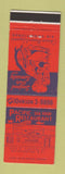Matchbook Cover - Pacific Seafood Restaurant Washington DC