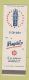 Matchbook Cover - Flagship Seafood Restaurant Washington DC