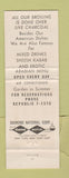Matchbook Cover - Iron Gate Inn Washington DC