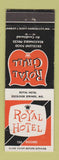 Matchbook Cover - Royal Hotel Excelsior Springs MO
