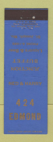 Matchbook Cover - Juncion Buffet St Joseph MO