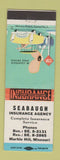 Matchbook Cover - Seabaugh Insurance Marble Hill MO