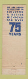 Matchbook Cover - Sturgis Savings and Loan MI