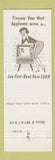 Matchbook Cover - Belfort State Bank