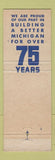 Matchbook Cover - Hastings Savings and Margage Loans MI
