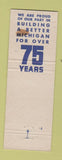 Matchbook Cover - Three Riversing Savings and Loan Cassopolis MI