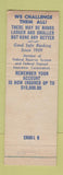 Matchbook Cover - Citizens State Bank Clare MI