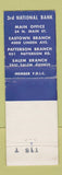 Matchbook Cover - 3rd National Bank Dayton OH