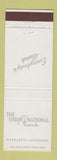 Matchbook Cover - Union National Bank Marquette MI