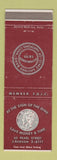 Matchbook Cover - Dime Savings Bank Hartford CT