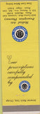 Matchbook Cover - Medical Art Drugs Bell CA Lynwood