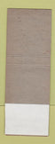 Matchbook Cover - Crosby Square Men's Shoes Boston Store Pottstown PA WEAR