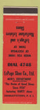 Matchbook Cover - LePage Shoe Store Charlottetown PEI PE
