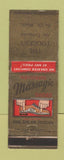Matchbook Cover - Weyenberg Men's Shoes The Toggery Pe Ell WA