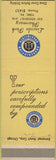 Matchbook Cover - Lincoln Park Drugs York PA