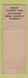 Matchbook Cover - LB Townsend Mobil oil gas Ithaca NY