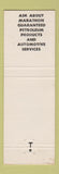 Matchbook Cover - Marathon oil gas College Findlay