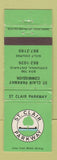 Matchbook Cover - St Clair Parkway Corunna ON WEAR
