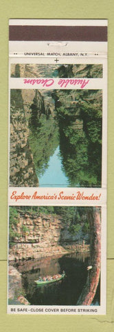 Matchbook Cover - Ausable Chasm NY
