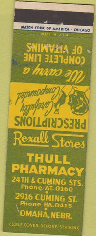 Matchbook Cover - North Side Pharmacy Lansing MI