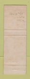 Matchbook Cover - Colonel Denning State Park Doubling Gap PA PINK