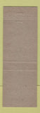 Matchbook Cover - Shell oil gas Clemans Williams Springfield OH