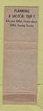 Matchbook Cover - Shell oil gas Atlantic Halifax NS