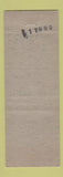 Matchbook Cover - Morton's Shell oil gas Strongsville OH