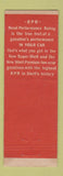 Matchbook Cover - Shell oil gas Battery A Camp Stewart GA WEAR