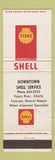 Matchbook Cover - Shell oil gas Peace River AB WEAR