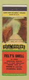Matchbook Cover - Felt's Shell oil gas Starbuck MN low phone #