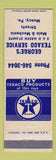 Matchbook Cover - George's Texaco oil gas Muncy PA