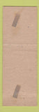 Matchbook Cover Still Valley Texaco oil gas Phillipsburg NJ pinup PRINTING ERROR